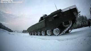 NEW second unique footage of T14 Armata Tank Firing UralVagonZavod 2016 [upl. by Swain]