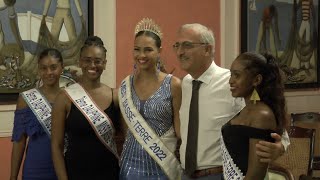 Réception en lhonneur de Miss BasseTerre 2022 [upl. by Ettereve]