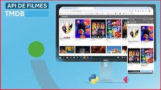 Consumir API de Filmes usando Python  Flet  Deploy Gratuito [upl. by Harad]