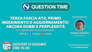 Tutorial terza fascia ATA primo inserimento o aggiornamento ancora dubbi e perplessità [upl. by Cuthbertson]