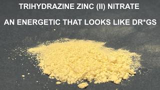 Making Zinc Hydrazine Nitrate  An Exotic Primary Energetic [upl. by Ellerey]