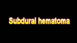 What Is The Definition Of Subdural hematoma Medical School Terminology Dictionary [upl. by Goodson996]