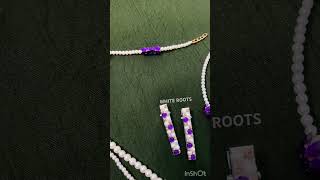 Customized ornaments💜WHITE ROOTS 🤍 [upl. by Cruz]