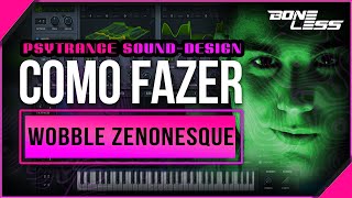 Psytrance SoundDesign Wobble Zenonesque SERUM [upl. by Neenaj]