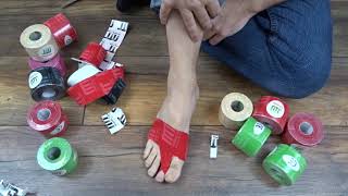 Hammertoes Kinesio Taping and At Home Treatment  Northern Soul channel [upl. by Fitting]