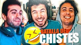 BATALLA DE CHISTES con Vegetta y Fargan [upl. by Adara]