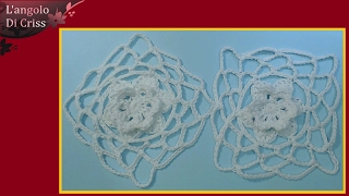 Piastrella alluncinetto con fiore quotBucanevequot  Tutorial passo a passo [upl. by Flor]