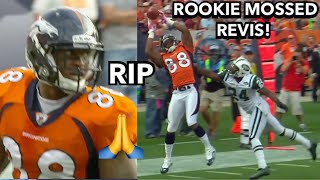 ‘ROOKIE’ Demaryius Thomas TESTED Darrelle Revis WR vs CB Demaryius Thomas vs Darrelle Revis [upl. by Akire]