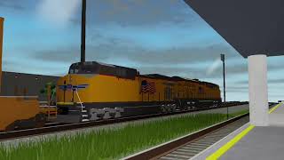 Union Pacific Intermodal Train [upl. by Notsyrb]