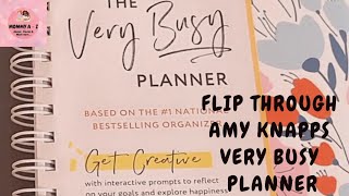 Look through Amy Knapps very busy planner [upl. by Milena175]