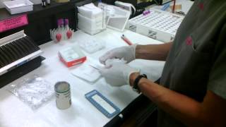 Microhematocrit demo [upl. by Zendah]