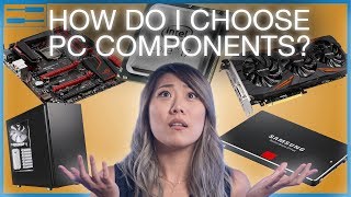 How to choose PC parts Beginners Components Guide 2017 [upl. by Nekcarb3]