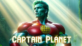 Bringing Earths Heroes to Life A Realistic Tribute to Captain Planet and the Planeteers With AI [upl. by Avle239]