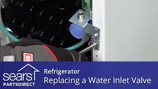 How to Replace a Refrigerator Water Inlet Valve [upl. by Holloway]