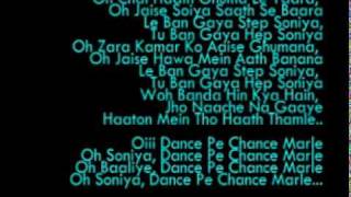 dance pe chance KARAOKE with lyrics [upl. by Rainwater354]