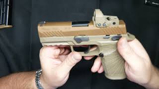 Sig Saurer P320 M18 Wilson Combat Review and Unboxing [upl. by Pinebrook]