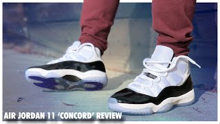 Air Jordan 11 Concord 2018 Review [upl. by Eelegna]