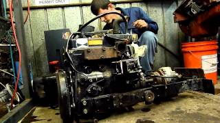 18Hp 3 Cylinder Yanmar Diesel Start Up [upl. by Zetrac]