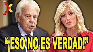 Felipe González CIERRA LA BOCA a Susanna Griso “NO ES SERIO” [upl. by Fielding651]