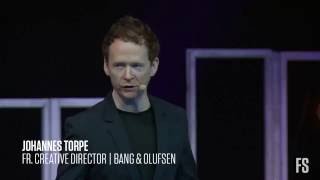 Fifteen Seconds Festival 2016 – Keynote Johannes Torpe Bang amp Olufsen [upl. by O'Brien]