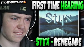 HIP HOP FANS FIRST TIME HEARING Styx  Renegade  GENUINE REACTION [upl. by Taite]