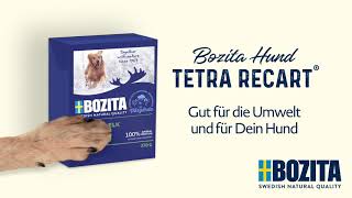 Hundefutter in smarter Tetra Recart Verpackung [upl. by Trebla578]