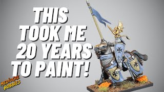 I painted my first Bretonnian Knight for The Old World Bretonnian Diaries Entry 1 [upl. by Rocky]