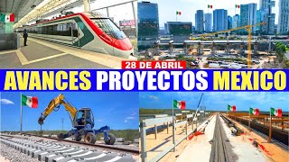 ASI AVANZAN Y TOMAN FORMA LAS MEGA OBRAS DE MEXICO TREN MEXICO TOLUCA TREN MAYA REFINERIA Y METRO [upl. by Curley]