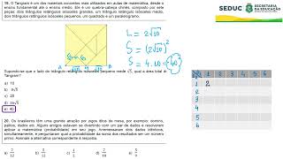 CONCURSO SEDUC CE Q 19 e 20 [upl. by Adlare]