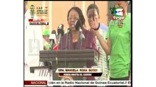 OBIANG CEREMONIA FIN DE AÑO PDGE día 29 de diciembre del 2023  Ofrecido por naWETIN [upl. by Marthena506]