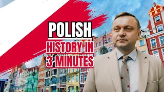 Polish History in 3 Minutes polishhistory [upl. by Azil]