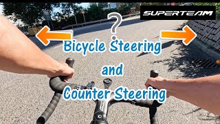 Bicycle Steering and Counter Steering Various Types  Superteam Wheels [upl. by Naillig]