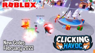 Roblox Clicking Havoc New Codes February 2022 [upl. by Norword]