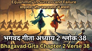 Equanimity in Success and Failure  Bhagavad Gita Chapter 2 Verse 38 [upl. by Sam789]