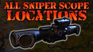 Wildlands In Depth  All Sniper Scopes Locations amp Stats [upl. by Sivek]