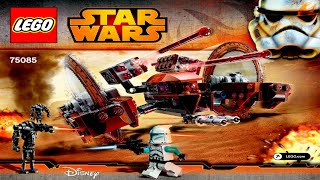 LEGO instructions  Star Wars  75085  Hailfire Droid™ [upl. by Socem320]