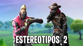 Estereotipos de skins en Fortnite 9 [upl. by Dagnah936]