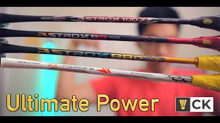 Best Power Yonex Badminton Racket  Yonex Astrox 100ZZ vs Astrox 88D Pro vs Astrox 99 Pro [upl. by Nit]