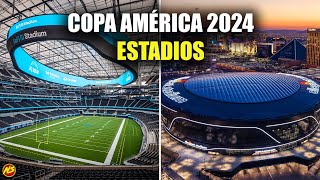 Estadios de la Copa América 2024 Estados Unidos [upl. by Hsirrehc406]