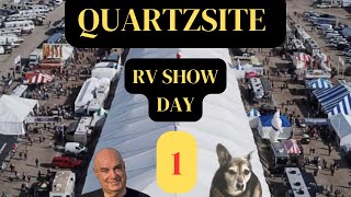 QUARTZSITE RV SHOW DAY ONE [upl. by Leachim551]