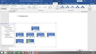 Créer un organigramme sur Word [upl. by Kired]