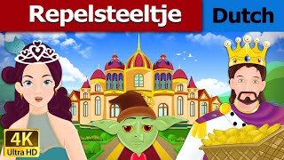 Repelsteeltje  Rumpelstiltskin in Dutch  4K UHD  Dutch Fairy Tales [upl. by Mignonne]