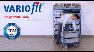 VARIOfit®  Euro System Roller mit Schiebebügel [upl. by Rodnas]