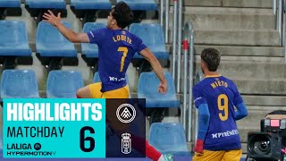 Resumen de FC Andorra vs Real Oviedo 10 [upl. by Ahsikam625]