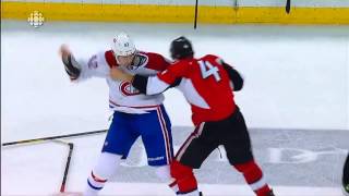 2 Goals and 1 Big Full Lineup Fight Canadiens vs Senators Playoffs May 5 2013 NHL HD [upl. by Sidon]