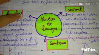 Les niveaux de langue bac 1  مستويات اللغة [upl. by Chappell559]