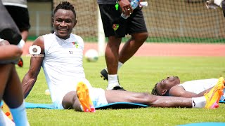 Dernière séance dentraînement des Éperviers du Togo avant le faceàface contre le Soudan du Sud [upl. by Aitnyc]