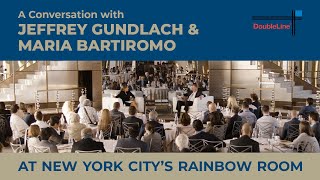 Jeffrey Gundlach amp Maria Bartiromo  Rainbow Room NYC Highlights [upl. by Ztnarf445]