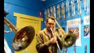 Contrabass trombone Eric Budd [upl. by Briney285]