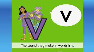 Letterland Phonic Compilation Alphabet Letter V Stories Songs amp Writings [upl. by Canty]